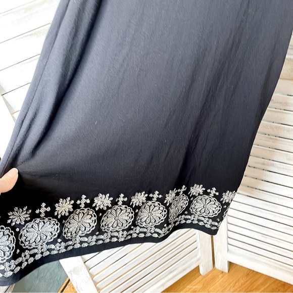 I.N.C | Black Embroidered Sleeveless Mini Dress - Picture 9 of 9